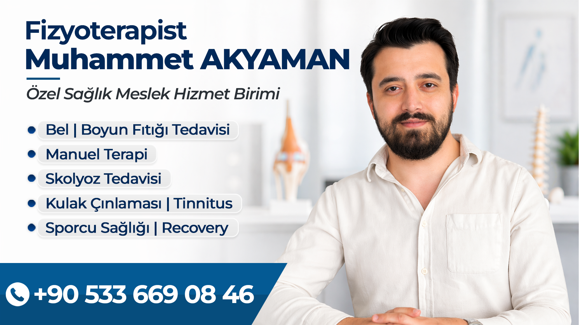 Samsun Uzman Fizyoterapist Muhammet Akyaman